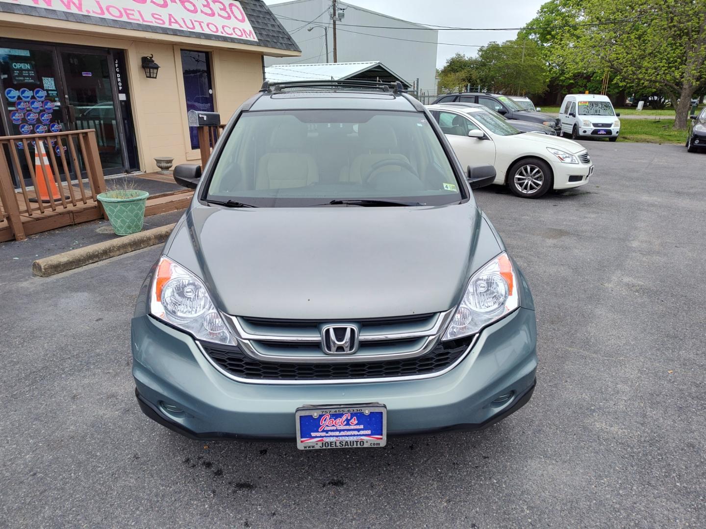 2010 Green Honda CR-V (5J6RE4H58AL) , located at 5700 Curlew Drive, Norfolk, VA, 23502, (757) 455-6330, 36.841885, -76.209412 - Photo#2